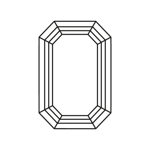 טבעת יהלום אמרלד